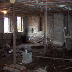 With the windows open, it's almost cheery.