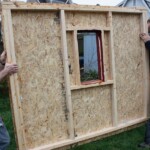 Moving the walls into place