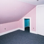 The cat pee room, painted and carpeted. No more smell.