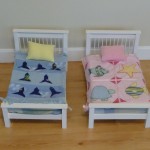 The beds, nicely made