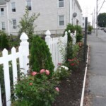 Another view of the front fence.