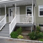 A little garden we built below the front porch.